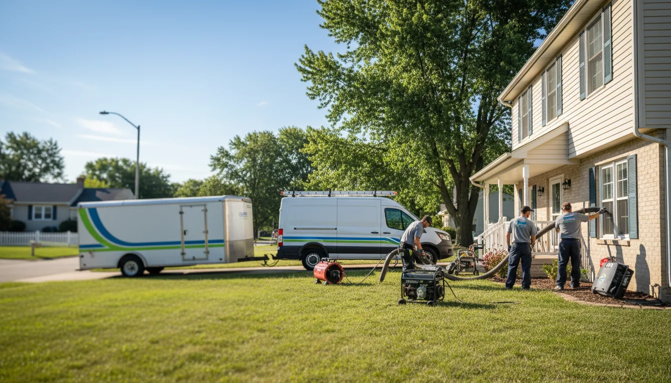 Flooded Basement Restoration And Cleanup With Repair in Mcclusky, ND near me